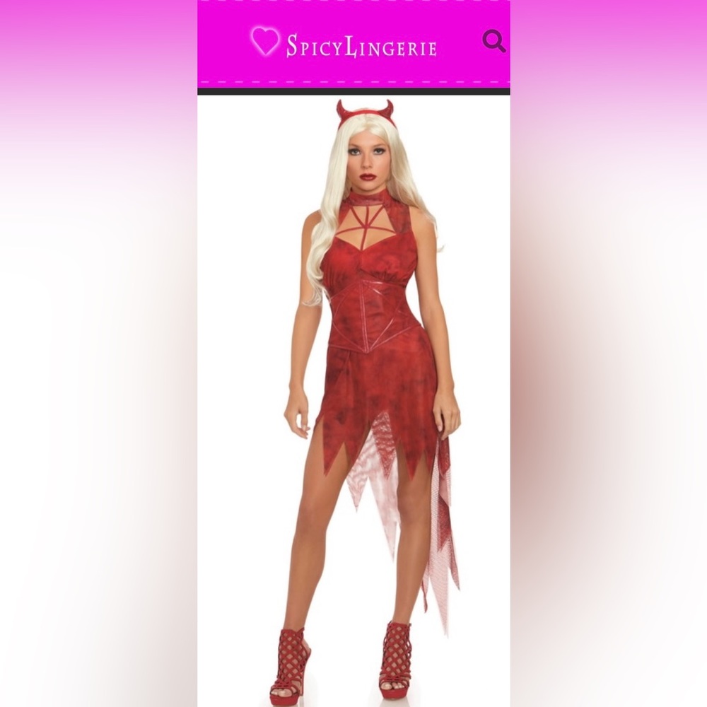She-Devil Halloween costume size M